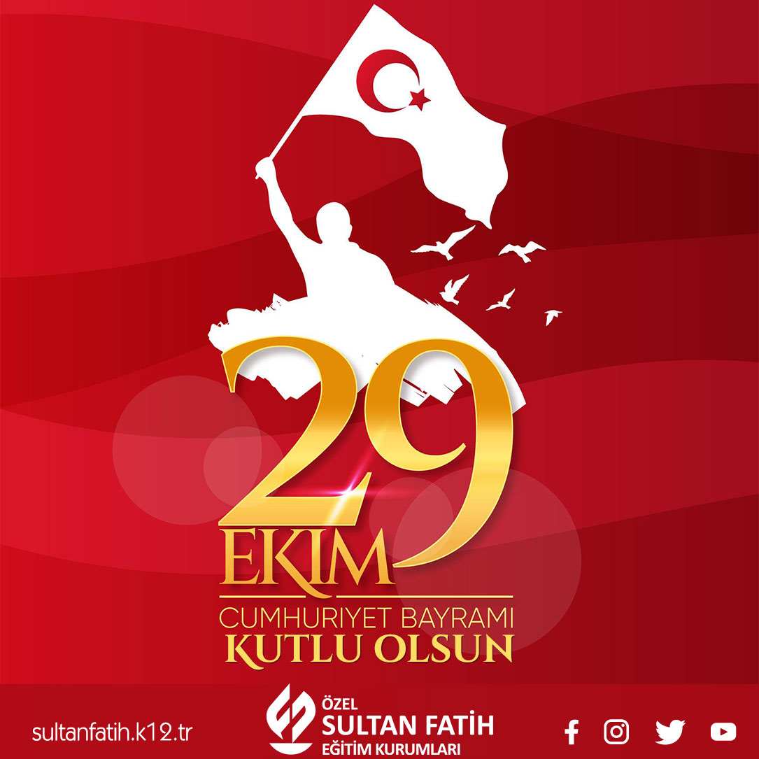 29 Ekim Cumhuriyet Bayramımız Kutlu Olsun