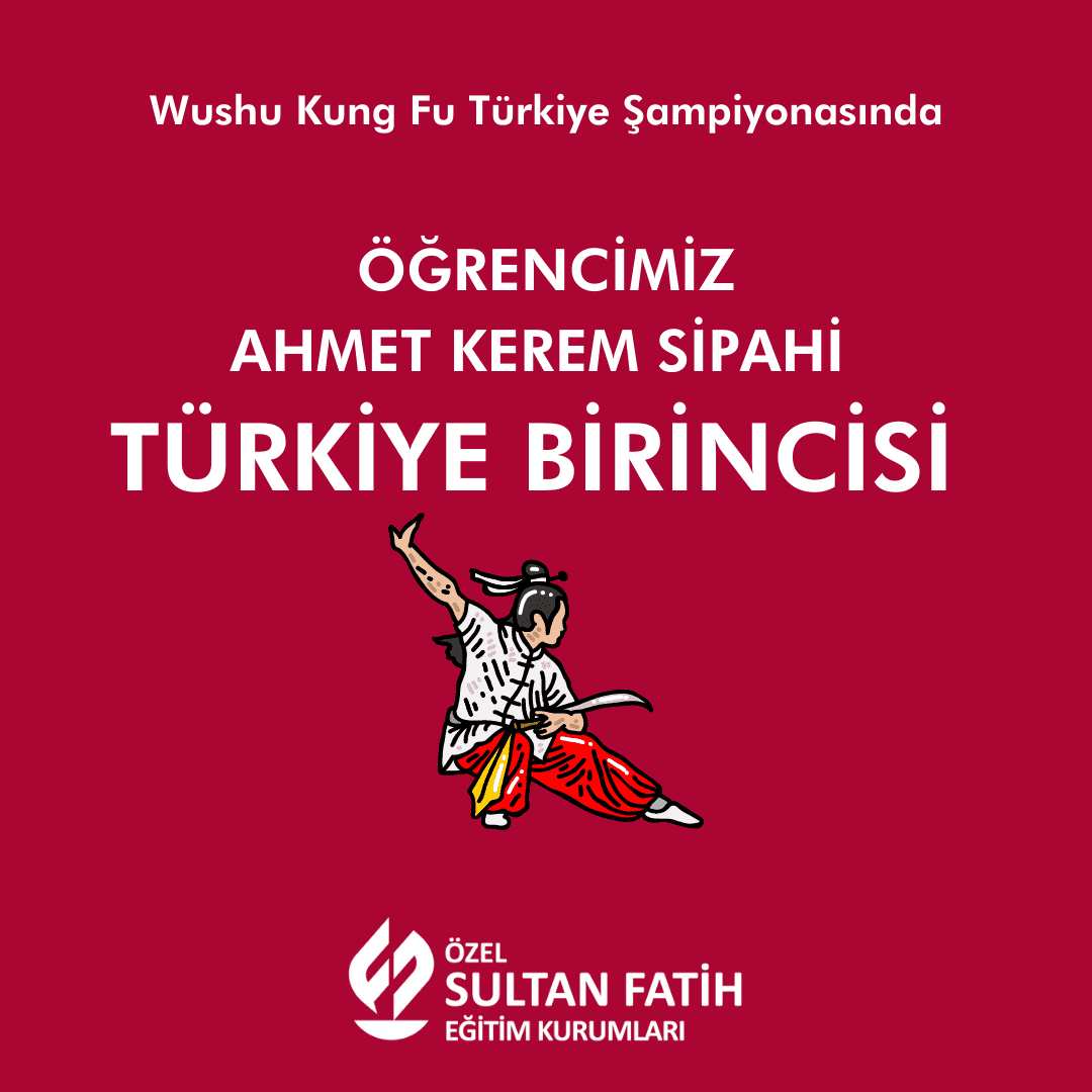 ÖĞRENCİMİZ TÜRKİYE BİRİNCİSİ