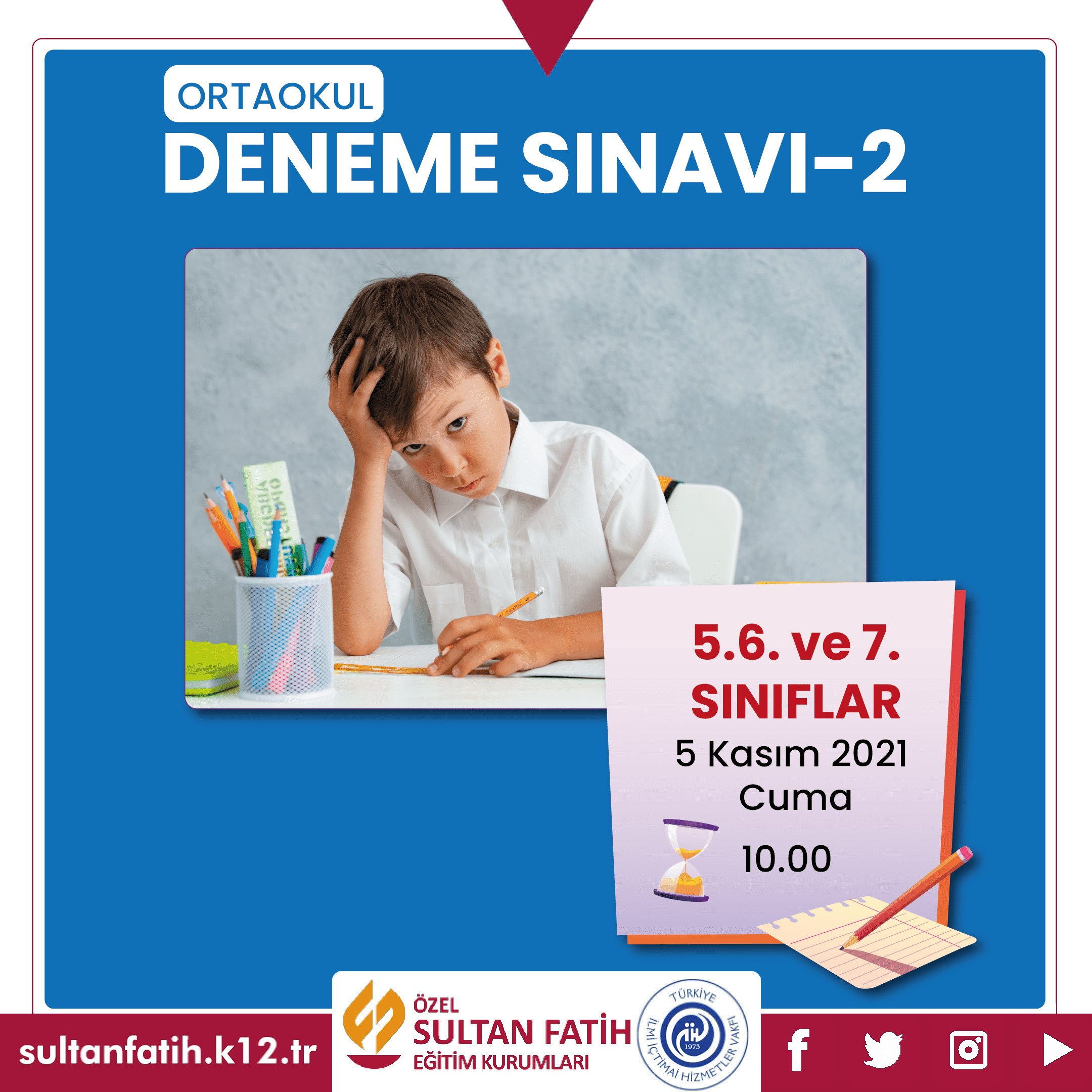 Ortaokul arasınıflar deneme sınavı-2