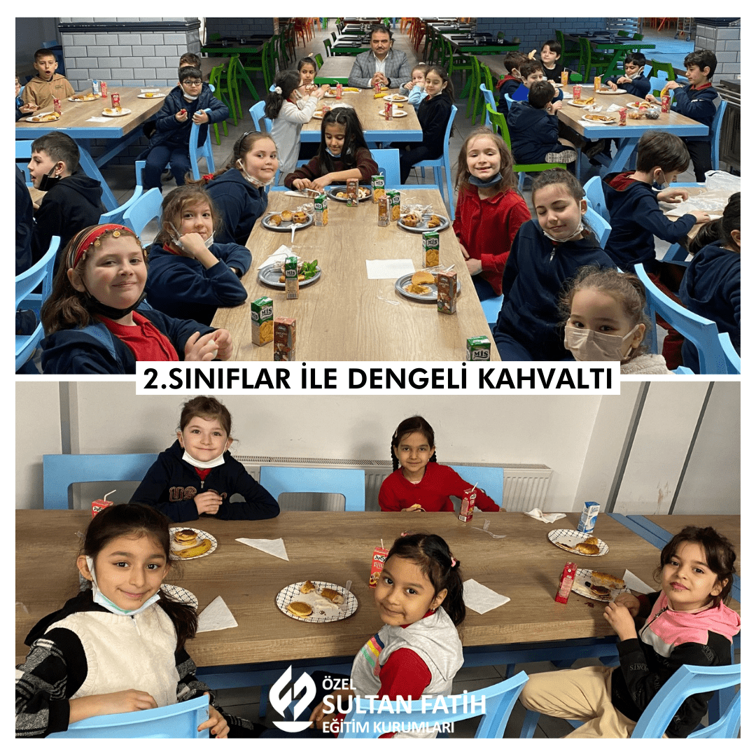 2.SINIFLAR İLE DENGELİ KAHVALTI