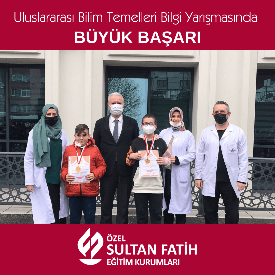 BİLİM YARIŞMASINDA BÜYÜK BAŞARI