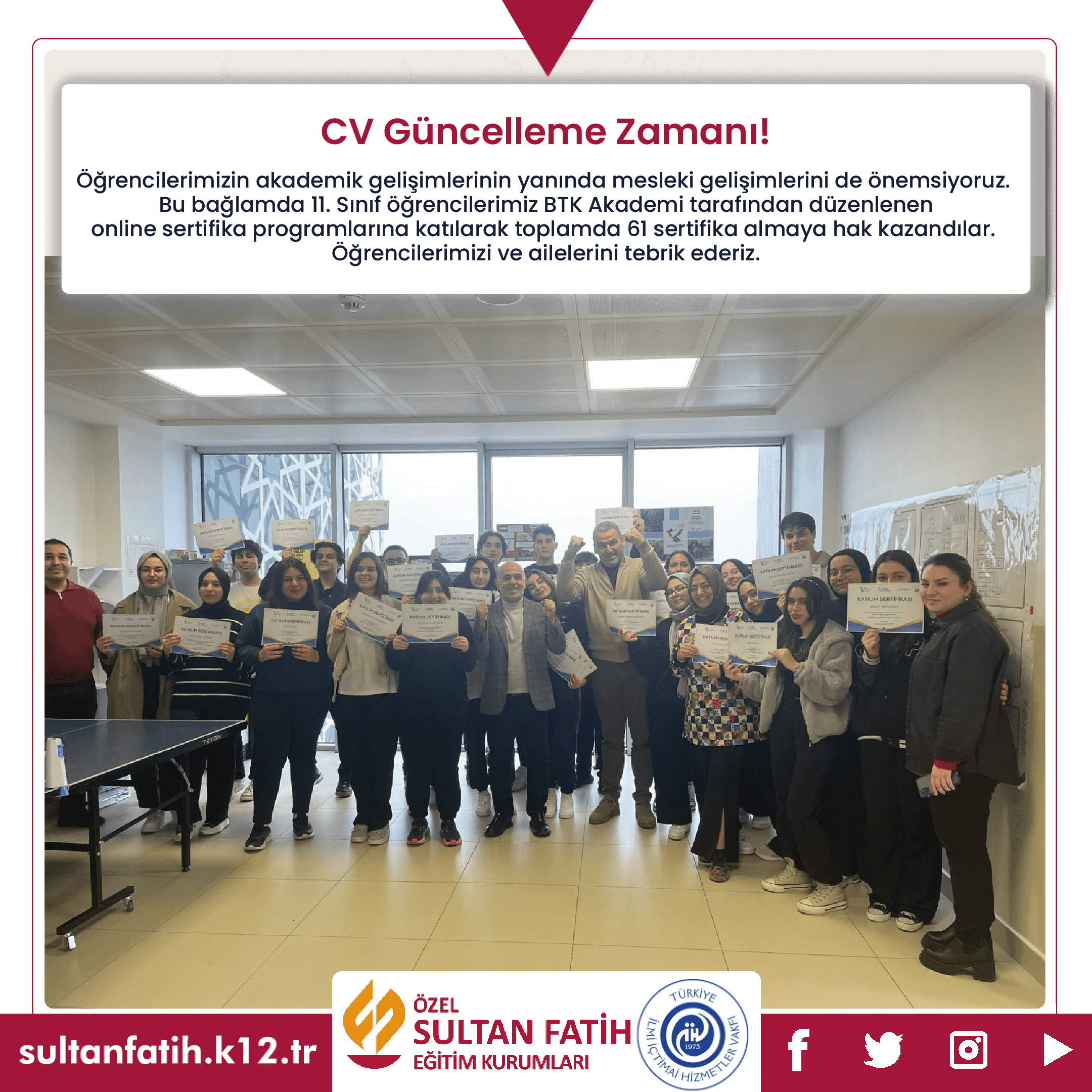 CV Güncelleme Zamanı