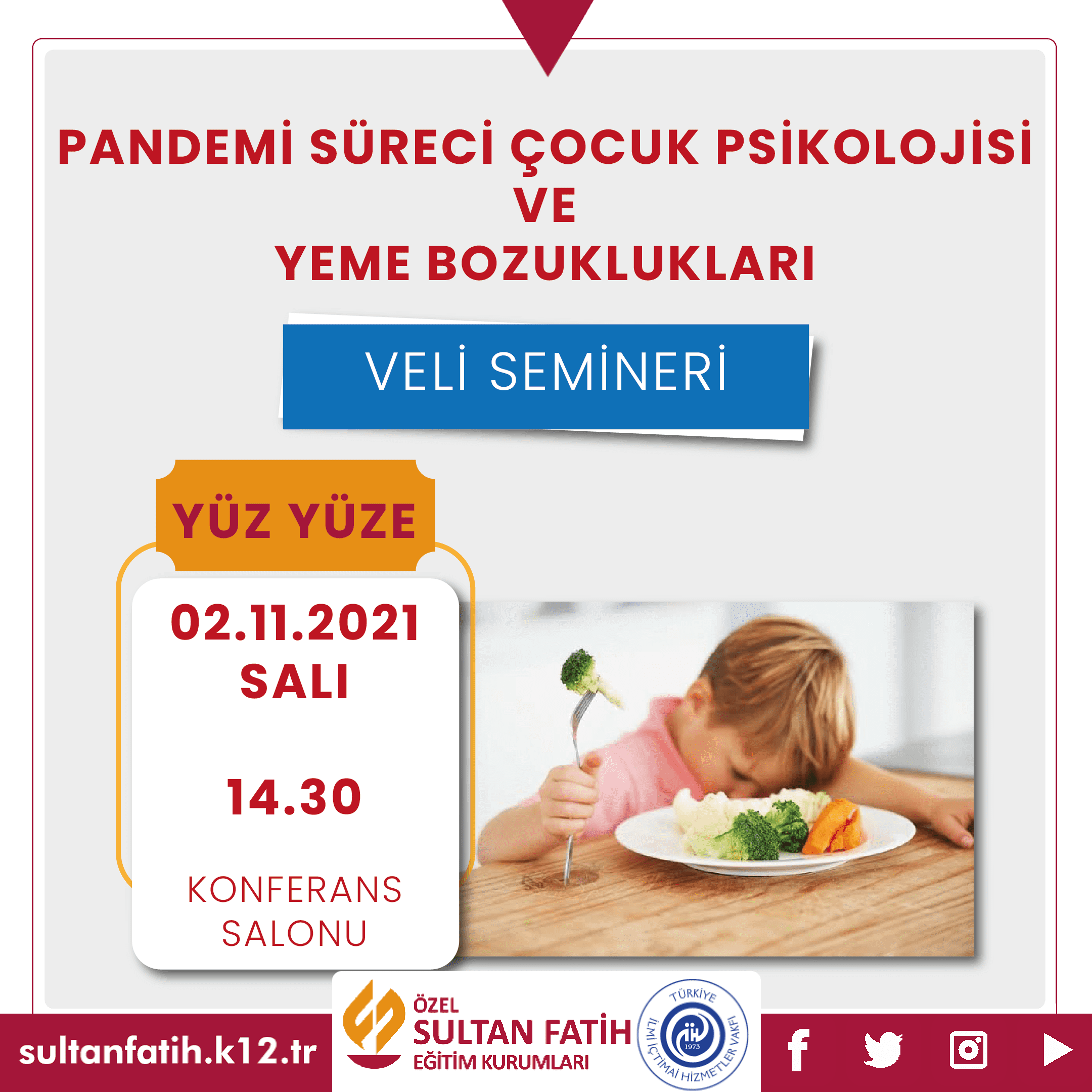 PANDEMİ SÜRECİ ÇOCUK PSİKOLOJİSİ VE YEME BOZUKLUKLARI