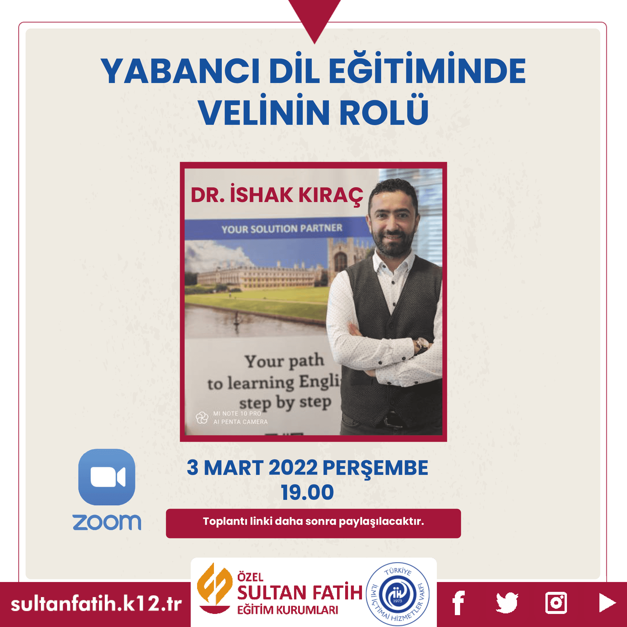 Yabancı Dil Eğitiminde Velinin Rolü