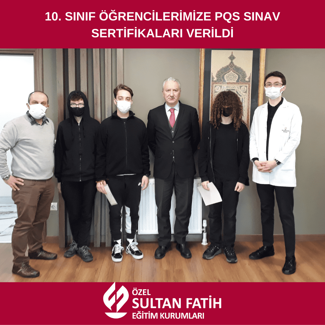 PQS SINAV SERTİFİKALARI