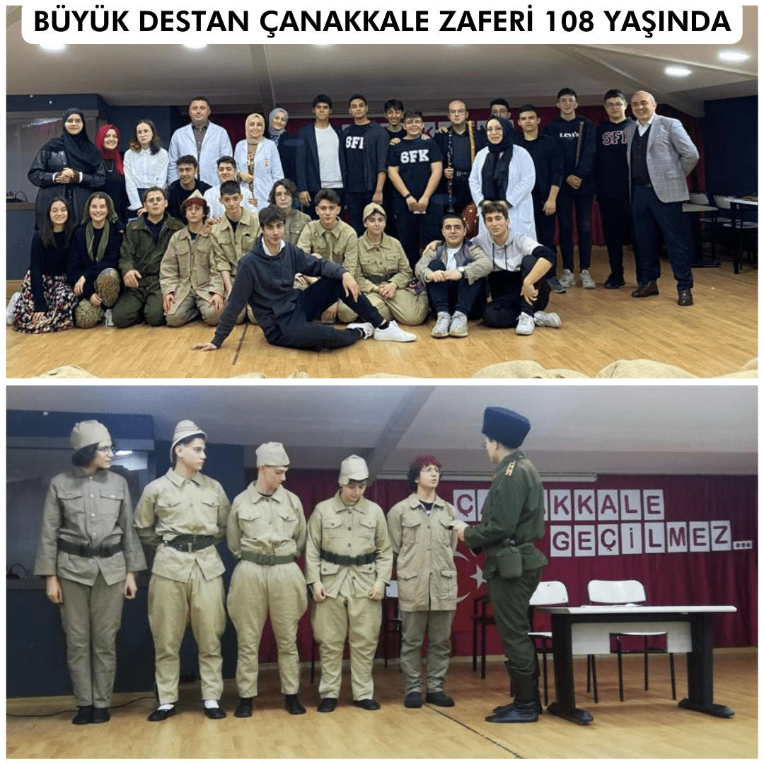 BÜYÜK DESTAN ÇANAKKALE ZAFERİ 108 YAŞINDA