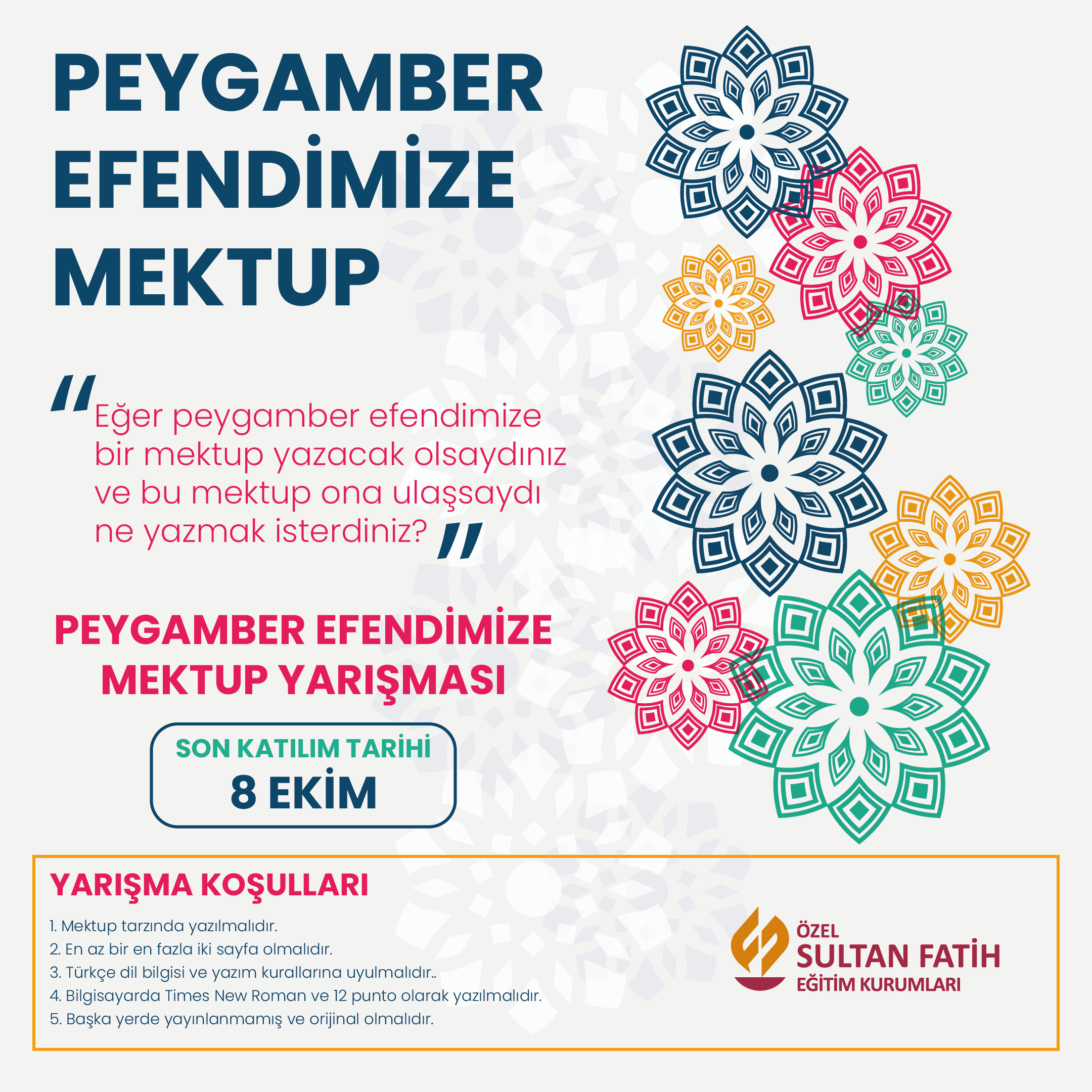 Peygamber Efendimize Mektup