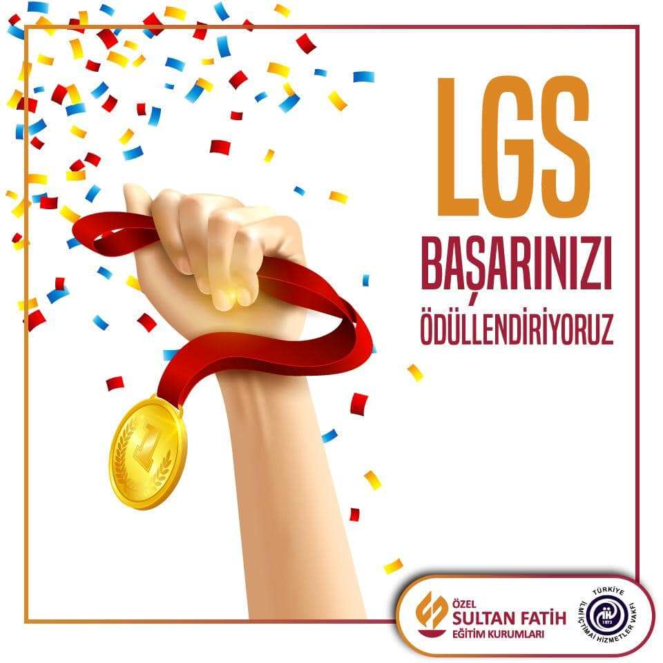 LGS BAŞARISINI ÖDÜLLENDİRİYORUZ