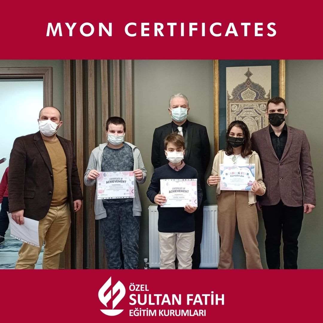 MYON SERTİFİKALARI