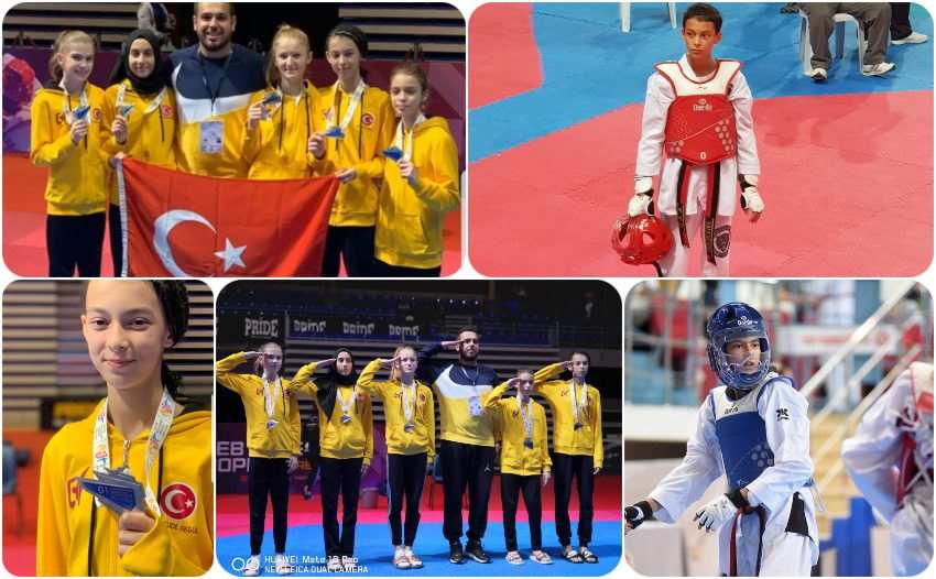 Uluslararası Taekwondo Şampiyonasında Elif Sude Akgül 2.oldu