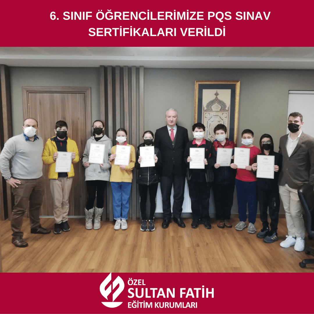 PQS SINAV SERTİFİKALARI 