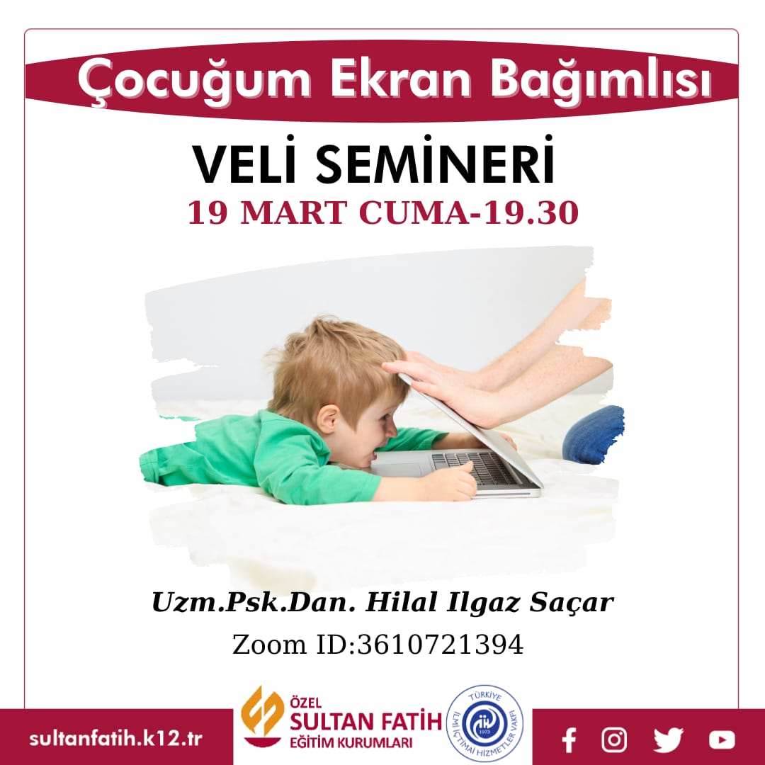 EKRAN BAĞIMLILIĞI SEMİNERİ